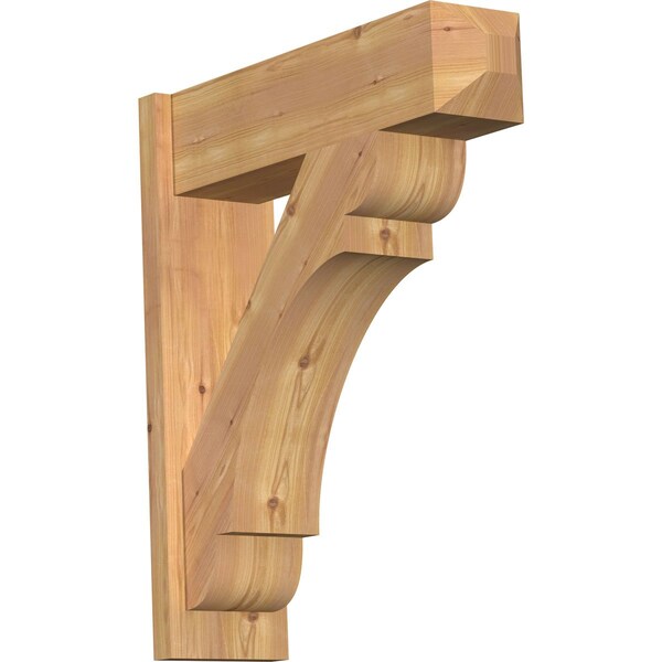Ekena Millwork Olympic Smooth Craftsman Outlooker, Western Red Cedar, 7 1/2"W x 26"D x 30"H OUT08X26X30OLY04SWR - main